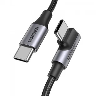 Dell Kabel USB Ugreen Kabel UGREEN USB C na USB C złącze kątowe Kabel 100 W z USB-C na USB-C obsługiwany dla MacBook Pro 2020 MacBook Air 2020 XPS17 XPS15 iPad Pro 2020 Surface Go 2 Surface Book 70643 - Kable komputerowe i do monitorów - miniaturka - grafika 2