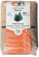 Materiały opałowe - Pellet drzewny Firstclass 8 mm 15 kg PELLET FIRST CLASS - miniaturka - grafika 1