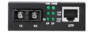 Digitus Gigabit Ethernet Media konwerter, SC / RJ45 DN-82120-1 - Konwertery sieciowe i transceivery - miniaturka - grafika 2