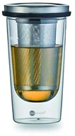 Pojemniki kuchenne - Jenaer Glas 116576 Hot jeżykach Cool zestaw Primo thermotee na podgrzewacze Szklany z filtrem na herbatę ze stali nierdzewnej, 355 ML, przezroczyste, 9.2 x 9.2 x 15.55 cm 116576 - miniaturka - grafika 1
