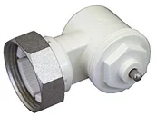 Głowice termostatyczne - Oventrop , 1011450 - adapter kątowy do termostatu HK, 1 sztuka, biały - miniaturka - grafika 1