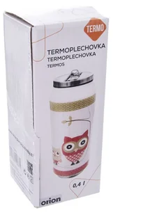Kubek termiczny termos PUSZKA SOWA 0,4L 125876 - Kubki termiczne - miniaturka - grafika 3
