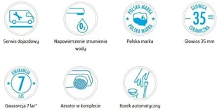 Deante Bateria umywalkowa CORIANDER - Baterie umywalkowe - miniaturka - grafika 4