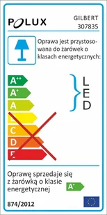 Polux Kinkiet ogrodowy 1x10W GU10 GILBERT 307835 SANICO 307835 - Lampy ogrodowe - miniaturka - grafika 4