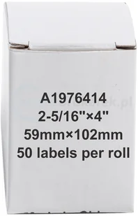 Dymo strefadrukarek.pl Etykiety LW 1976414 Durable 59mm x 102mm - zamiennik PROMOCJA! LW-D-1976414 - Etykiety do drukarek - miniaturka - grafika 2