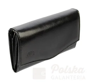 Elkor (PL) Portfel Damski (PL) Długi Suwak Skóra Naturalna Zaokrąglony Przód - Portfele - miniaturka - grafika 4