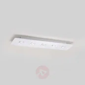 Lampy sufitowe - Milan 5-pkt. lampa sufitowa POLIFEMO, biała - miniaturka - grafika 1