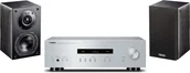 Zestawy stereo - Yamaha A-S201 srebrny) + NOTA 240 czarny) - miniaturka - grafika 1