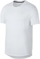Tenis ziemny - Nike Koszulka tenisowa Challenger Crew biała męska male - miniaturka - grafika 1