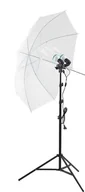 Inne akcesoria studyjne - CineGEN Lampa parasolkowa światła ciągłego 110cm 2x65W Softlight CGO143602S - miniaturka - grafika 1