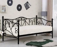 Łóżka - SUMATRA łóżko czarne(1p=1szt) - miniaturka - grafika 1