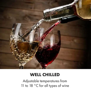 Klarstein Reserva 8 Slim Uno - Chłodziarki do wina - miniaturka - grafika 6