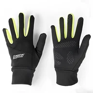 Rękawice do ćwiczeń - Gregster Napęd gregster rękawice | rękawiczki rowerowe | obuwie sportowe rękawiczki rękawiczki | Thermo-bieg | idealny do na zimną porę roku lekko i oddychająca  uniseks dla mężczyzn i kobiet, żółty, xxl 12597-134-XXL - miniaturka - grafika 1