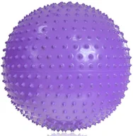 Piłki do ćwiczeń - ProFit Piłka gimnastyczna z masażem 55cm fioletowa DK2104 P5124-0 - miniaturka - grafika 1