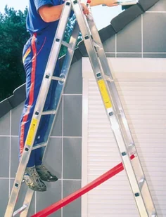 Drabex 996 99674738 Drabina 2-elementowa aluminiowa 2x7 wysokość robocza 4,59m) 74738-uniw - Drabiny - miniaturka - grafika 2