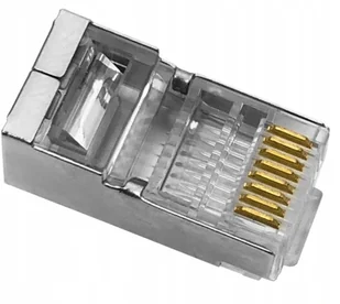 Gembird Gembird LC-8P8C-002/50 wtyk sieciowy 8P8C RJ45 dla kabli sieciowych drut pozłacane styki 30u" kat.6 50 sztuk LC-8P8C-002/50 - Konwertery sieciowe i transceivery - miniaturka - grafika 4