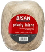 Akcesoria hydrauliczne - Bisan Pakuły lniane motek 100 g - miniaturka - grafika 1