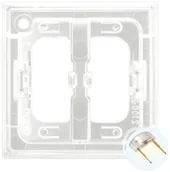 Inne akcesoria elektryczne - Ospel Aria zespół podświetlenia LED podtynkowy biały ZP-2UB - miniaturka - grafika 1