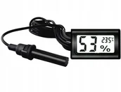 Akcesoria do terrarium - Higrometr Termometr Wilgotnościomierz Miernik 2w1 - miniaturka - grafika 1