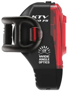 LEZYNE Lampka rowerowa tylna KTV PRO DRIVE REAR 75 lumenów - Lampki rowerowe - miniaturka - grafika 2