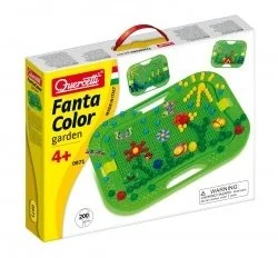 Quercetti FantaColor - Mozaika ogród200 elementów 8007905009710 - Zabawki kreatywne - miniaturka - grafika 2