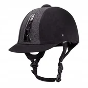 Kaski do jazdy konnej - Start Kask toczek Sport czarny/błyszcz. rozmiar 56 - miniaturka - grafika 1