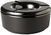Wyposażenie lokali gastronomicznych - APS Popielniczka z melaminy o średnicy 115 mm, czarna | Casual 83489 - miniaturka - grafika 1