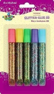 Titanum Klej z brokatem 3D - Artykuły biurowe - miniaturka - grafika 5