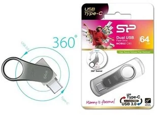 Silicon Power C80 32GB (SP032GBUC3C80V1) - Pendrive - miniaturka - grafika 2