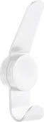 Wieszaki i stojaki - Zone Denmark Wieszak Puck podwójny biały 330256 - miniaturka - grafika 1