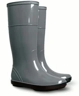 Kalosze damskie - Demar Klasyczne kalosze damskie szare Hawai Lady D 0075D - miniaturka - grafika 1