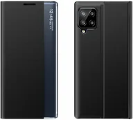Etui i futerały do telefonów - Hurtel Sleep Case Smart Cover pokrowiec etui z klapką typu Samsung Galaxy A22 4G czarny - miniaturka - grafika 1