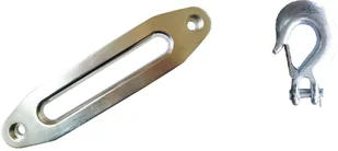 Escape 818 Wyciągarka 12000 lbs 12.0x [5443kg] z liną syntetyczną 12V lina 10mm 25m w oplocie 10400 kg +hak) 81878826 78826-uniw - Wciągarki - miniaturka - grafika 7