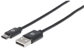Kable USB - Manhattan Kabel USB, czarny 354929 - miniaturka - grafika 1