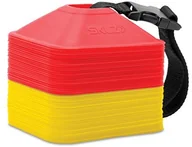 Piłka nożna - SKLZ 2-calowe mini cones do ćwiczeń gimnastycznych i plyometrycznych, żółty - miniaturka - grafika 1