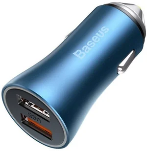 Baseus Baseus Golden Contactor Pro | Ładowarka samochodowa 2x USB Huawei FCP Quick Charge 3.0 Samsung AFC 40W TZCCJD-A0G - Ładowarki samochodowe Baseus Baseus Golden Contactor Pro | Ładowarka samochodowa 2x USB Huawei FCP Quick Charge 3.0 Samsung AFC 40W TZCCJD-A0G - Ładowarki samochodowe - miniaturka - grafika 10