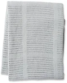 Koce i narzuty dla dzieci - Lulujo Kocyk Bawełniany Tkany Grey LJ753 - miniaturka - grafika 1