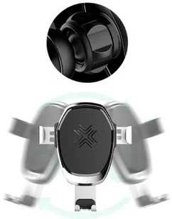 ROCK Gravity QI - Uchwyt samochodowy na kartkę z ładowarką QI - indukcyjną RCK055GRY - Uchwyty samochodowe do telefonów - miniaturka - grafika 7