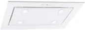 Okapy kuchenne - Toflesz Luxor Glass 120 Biały - miniaturka - grafika 1