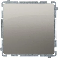 Klawisze i ramki - Simon Przycisk pojedynczy Basic BMPR1.01/29 rozwierny bez piktogramu satynowy - miniaturka - grafika 1
