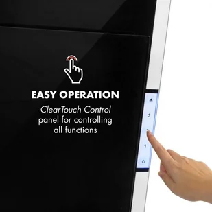 Klarstein Mirage 60 Czarny (CGCH3-Mirage-60) - Okapy kuchenne - miniaturka - grafika 8