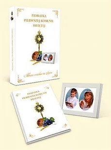 NA zbiorowe Opracowanie Pamiątka pierwszej komunii świętej. Album i ramka zdjęcie - mamy stanie, wyślemy natychmiast - Albumy fotograficzne - miniaturka - grafika 2