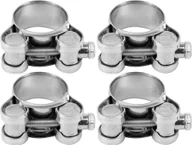 Akcesoria do urządzeń ogrodniczych - VOREL Obejma opaska śrubowa zaciskowa ocynkowana GBS W1 25-27mm 4szt - miniaturka - grafika 1