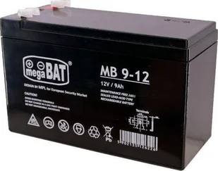 MPL POWER ELEKTRO Akumulator bezobsługowy  12 V MB 9-12 9 Ah - Akumulatory do elektronarzędzi - miniaturka - grafika 2