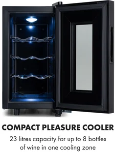 Klarstein Bellevin 8 Uno - Chłodziarki do wina - miniaturka - grafika 3
