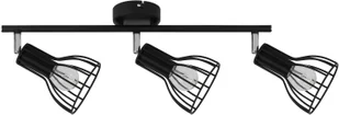 Spotlight Lampa listwa czarna z drutu 3pkt MEGAN 75cm 2743304 2743304 - Lampy sufitowe - miniaturka - grafika 2