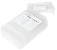 Etui na twarde dyski - Logilink Pudełko ochronne 2xHDD 2.5" transparentne AILLIXO00UA0277 - miniaturka - grafika 1