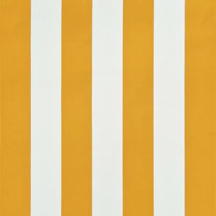 vidaXL Markiza zwijana, 150 x 150 cm, żółto-biała - Markizy - miniaturka - grafika 2