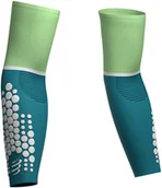 Ściągacze i opaski sportowe - COMPRESSPORT Rękawki kompresyjne ARMFORCE ULTRALIGHT Enamel - miniaturka - grafika 1