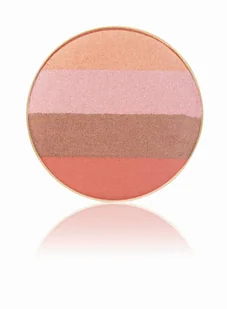 Jane Iredale Jane Iredale Quad Bronzers Puder prasowany rozświetlający - Wkład 8,5 g (kolor Moonglow) - Bronzery i konturowanie twarzy - miniaturka - grafika 2